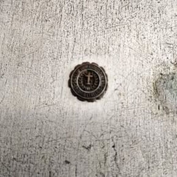 1950s Vintage Duke University Make Up Compact - Picture 2 of 5